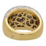 Vintage Diamond Bombe Ring