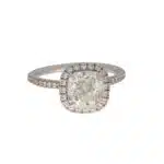 Vintage 2.25ct GIA Certified Harry Winston Diamond Cluster Ring