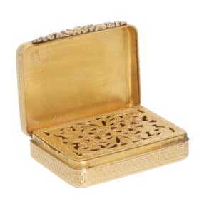 Vintage Vinaigrette in Yellow Gold
