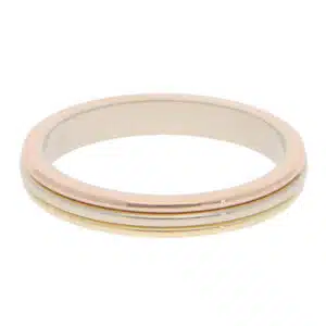 Vintage Cartier Vendôme Louis Wedding Band in Gold