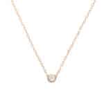 Vintage Cartier d'Amour Diamond Necklace SM in Rose Gold