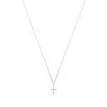 Vintage Tiffany & Co. Diamond Cross Necklace in Platinum
