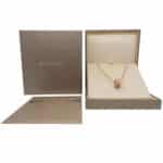 Vintage Bulgari B.zero1 Pavé Diamond Necklace in Rose Gold