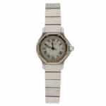 Vintage Cartier Santos Ronde Steel and Gold watch
